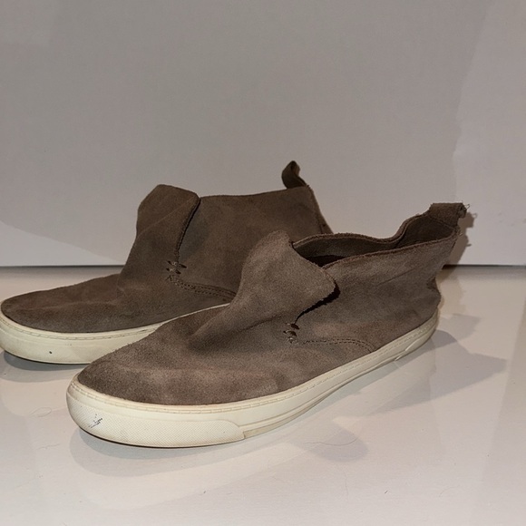 DOLCE VITA Womens Sneaker Slip On Brown Mid Top Suede Size 8 - Picture 2 of 5